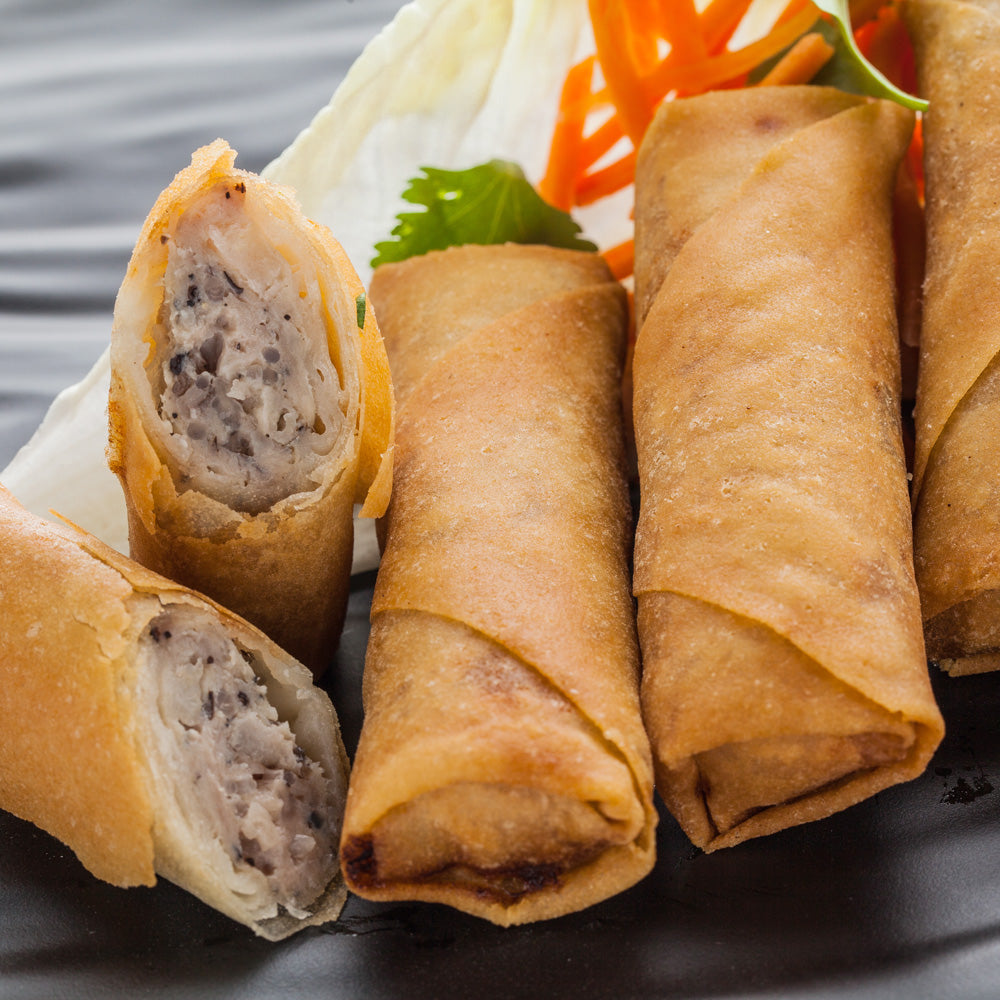 Vegetable and Chicken Egg Rolls — COOKING WITH THE PAN