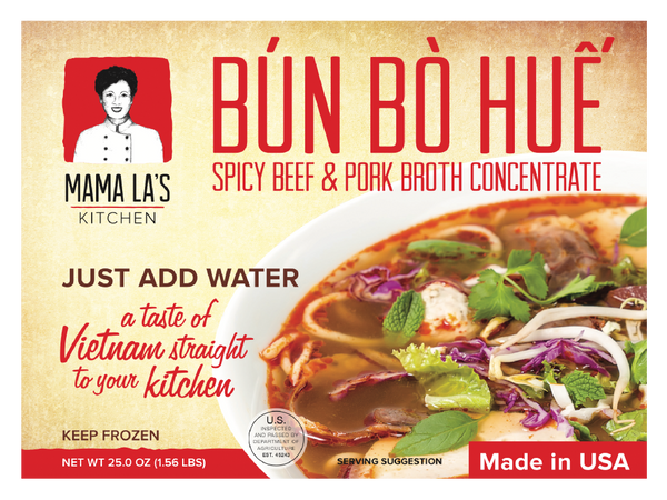 Mama La's Spicy Beef Broth (Bun Bo Hue)