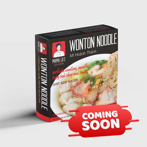 COMING SOON - Wonton Noodle Bowl